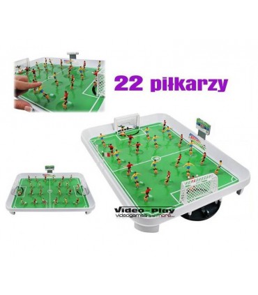 Gra Piłkarzyki XXL sprężynowe 22 zawodników