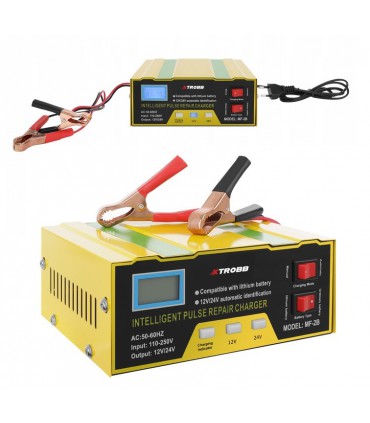 Prostownik do akumulatora 10A samochodowy 12V 24V