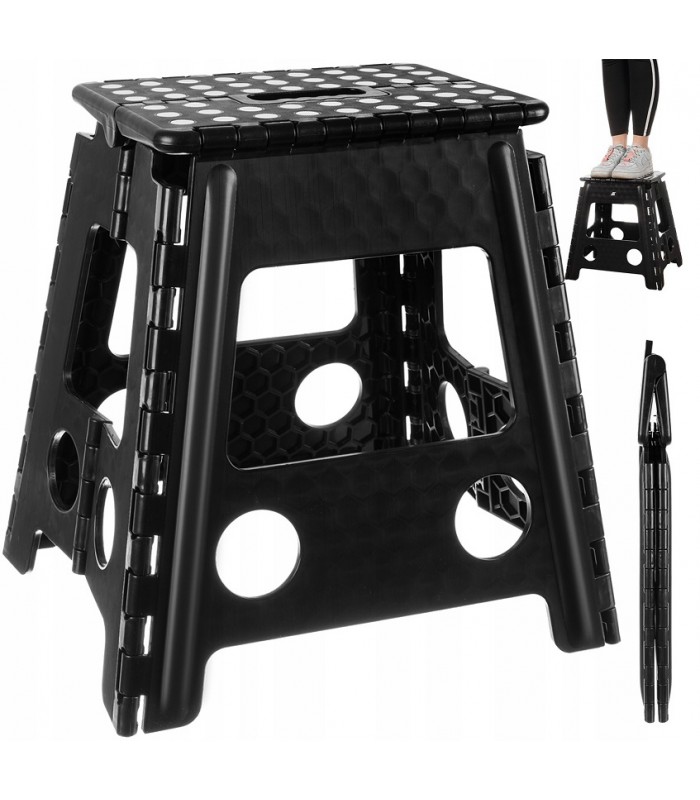 Stołek składany wytrzymały Taboret Podest 39cm