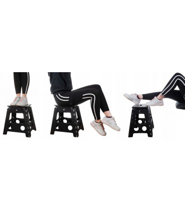 Stołek składany wytrzymały Taboret Podest 39cm