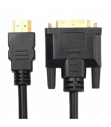 Kabel HDMI DVI Full HD Gold DVI-HDMI 2m