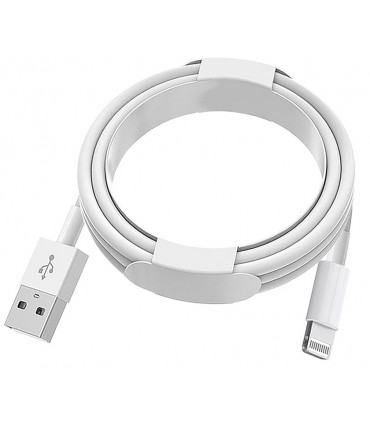 Kabel USB Lightning wszystkie iPhone iPad długi 2m Biały