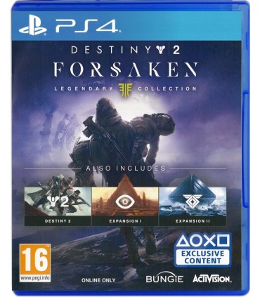 Destiny 2 PS4 PL okładka Forsaken Legendary Collection