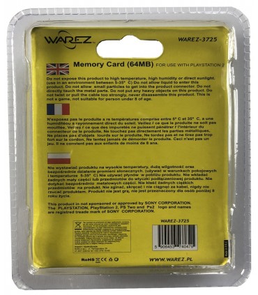Karta Pamięci 64MB PS2 wszystkie PlayStation 2