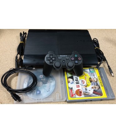Konsola PS3 Super Slim 160GB + 2 gry Gwarancja