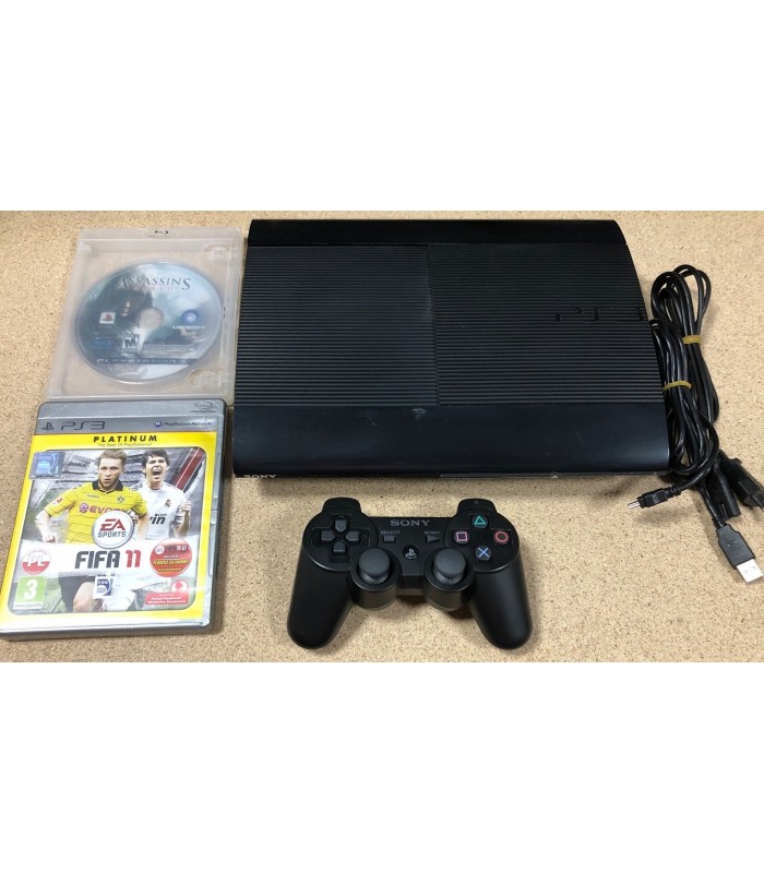 Konsola PS3 Super Slim 160GB + 2 gry Gwarancja