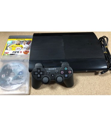 Konsola PS3 Super Slim 160GB + 2 gry Gwarancja