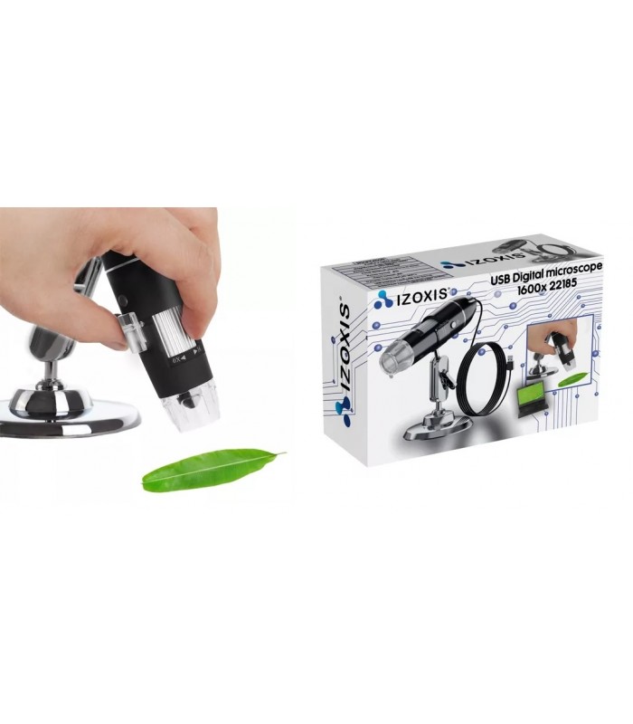 Mikroskop cyfrowy USB LED zoom cyfrowy 5X