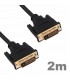 Kabel DVI-DVI 24+1 Dual Link UltraHD 2m