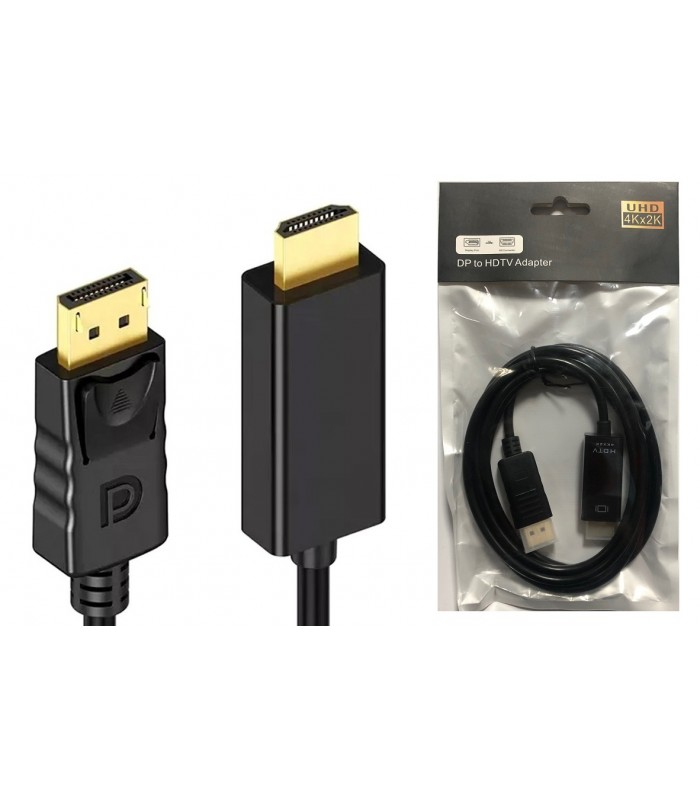 Kabel DisplayPort DP na HDMI 4K 1.8m