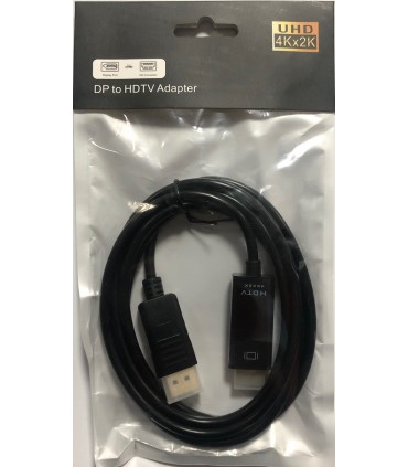 Kabel DisplayPort DP na HDMI 4K 1.8m