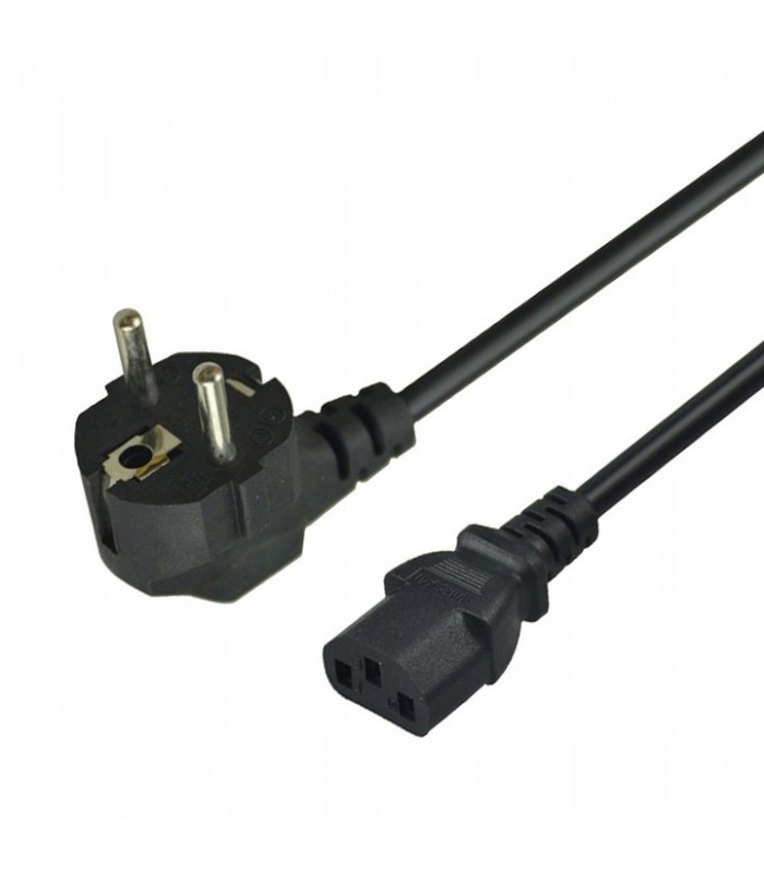 Kabel zasilający ATX 3 Pin PC Konsola TV UPS 3m