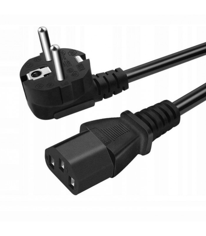 Kabel zasilający ATX 3 Pin PC Konsola TV UPS 5m