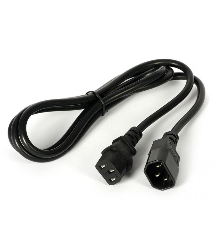 Kabel przedłużacz C13 C14 zasilający serwerowy 3m