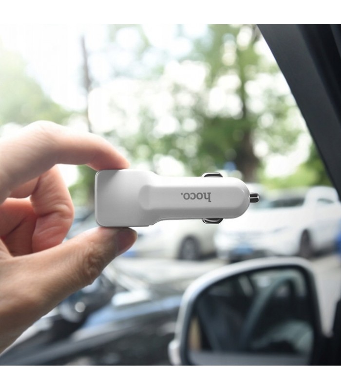 Ładowarka samochodowa 2x USB 12W HOCO Z23
