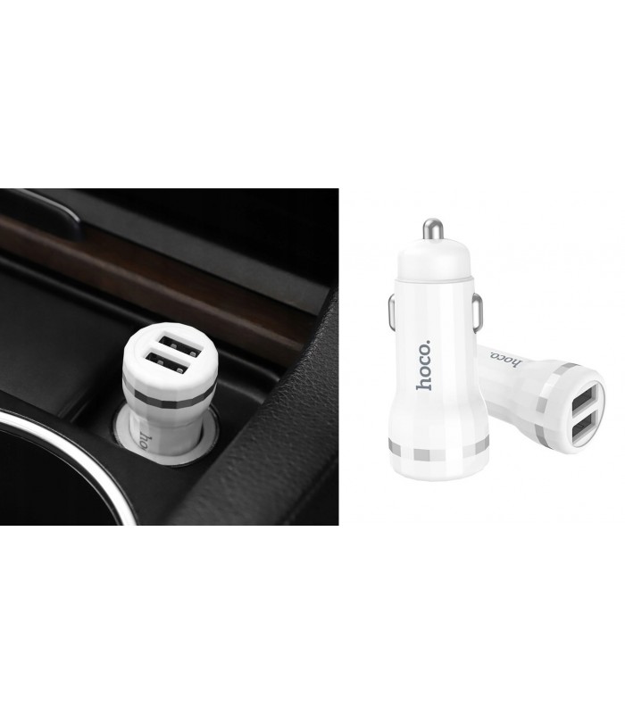 Ładowarka samochodowa 2x USB HOCO Z27