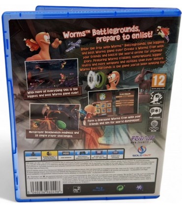 Worms Battlegrounds PS4