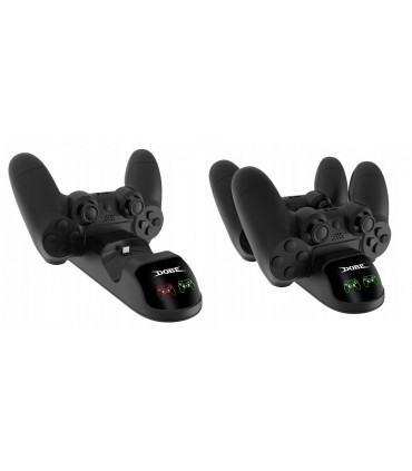 Ładowarka Stacja dokująca 2 Pady PS4 + 4 Adaptery