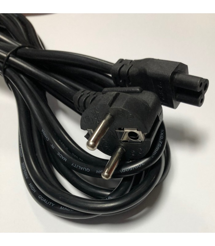 Kabel zasilający Koniczynka Laptop Zasilacze 5m