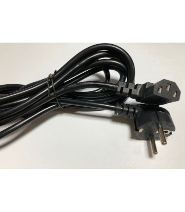 Kabel zasilający PC Monitor Przewód 3m Kątowy