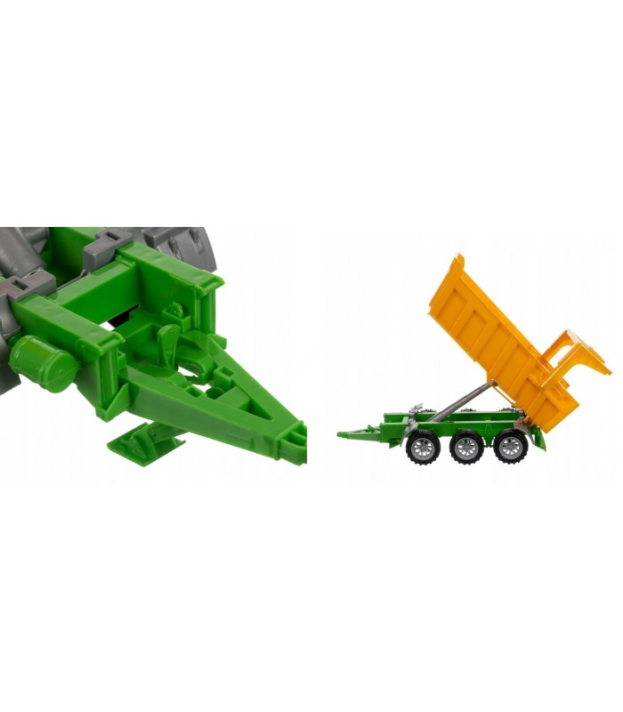 Duży Traktor z Przyczepą Ciągnik Farma Super Zabawka dla Dzieci