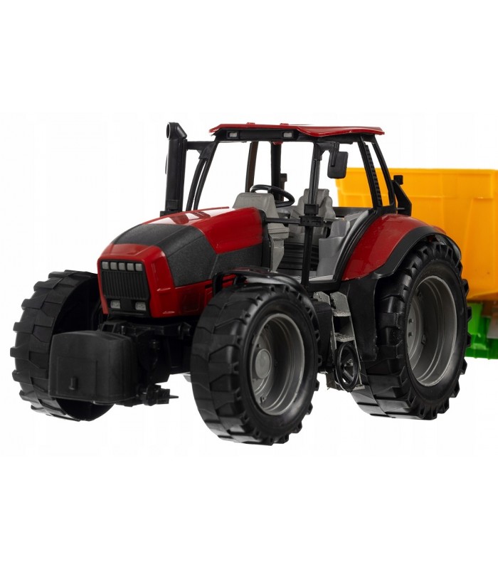 Duży Traktor z Przyczepą Ciągnik Farma Super Zabawka dla Dzieci