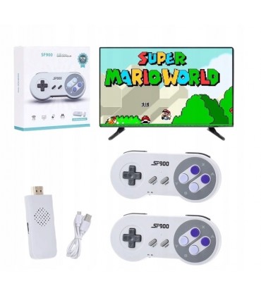 Konsola Retro HDMI 2 Pady 5000 Gier Klasyk Mario