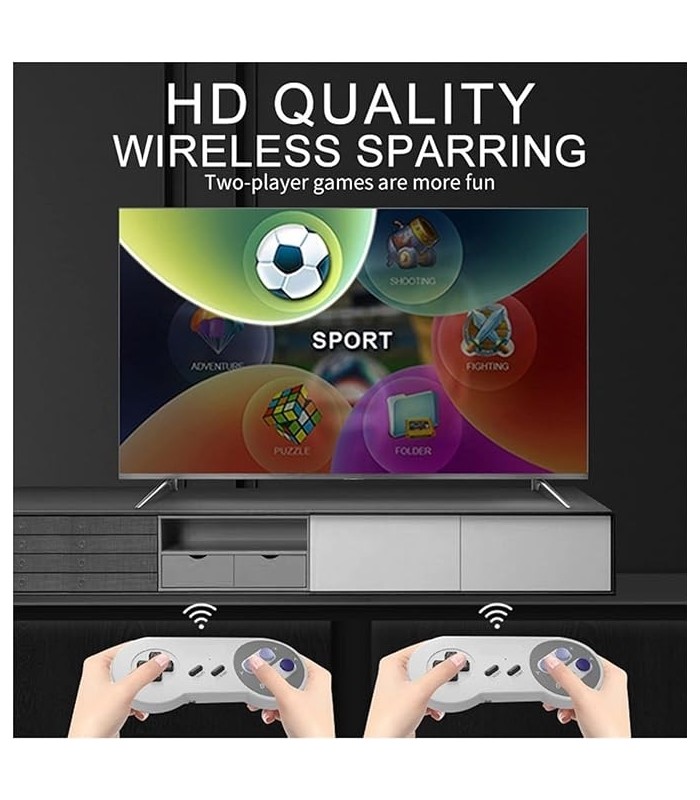 Konsola Retro HDMI 2 Pady 5000 Gier Klasyk Mario