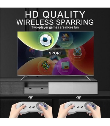 Konsola Retro HDMI 2 Pady 5000 Gier Klasyk Mario