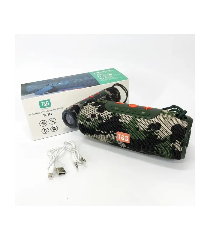 Przenośny Głośnik Bluetooth TG-341 Radio 2x5W Moro