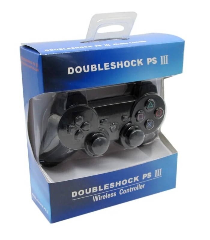 Pad PS3 PC bluetooth Kontroler bezprzewodowy Czarny