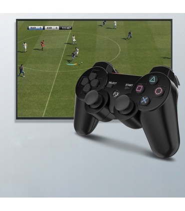 Pad PS3 PC bluetooth Kontroler bezprzewodowy Czarny