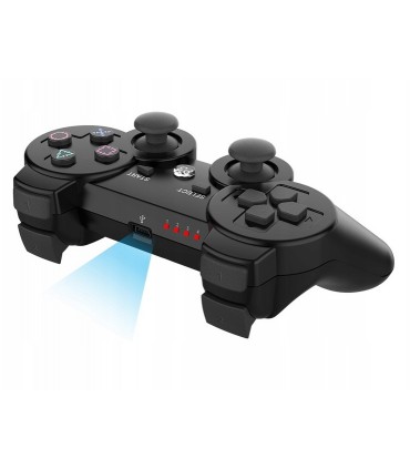 Pad PS3 PC bluetooth Kontroler bezprzewodowy Czarny