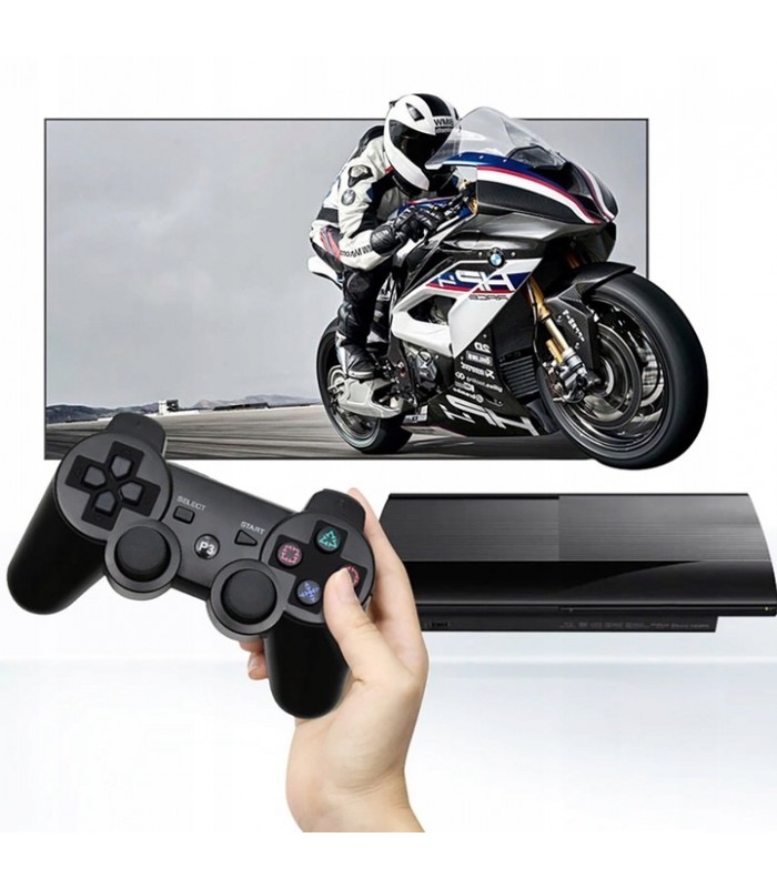 Pad PS3 PC bluetooth Kontroler bezprzewodowy Czarny