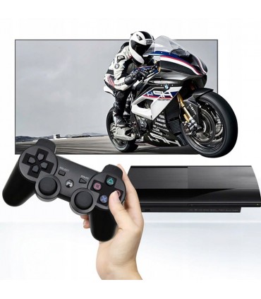Pad PS3 PC bluetooth Kontroler bezprzewodowy Czarny