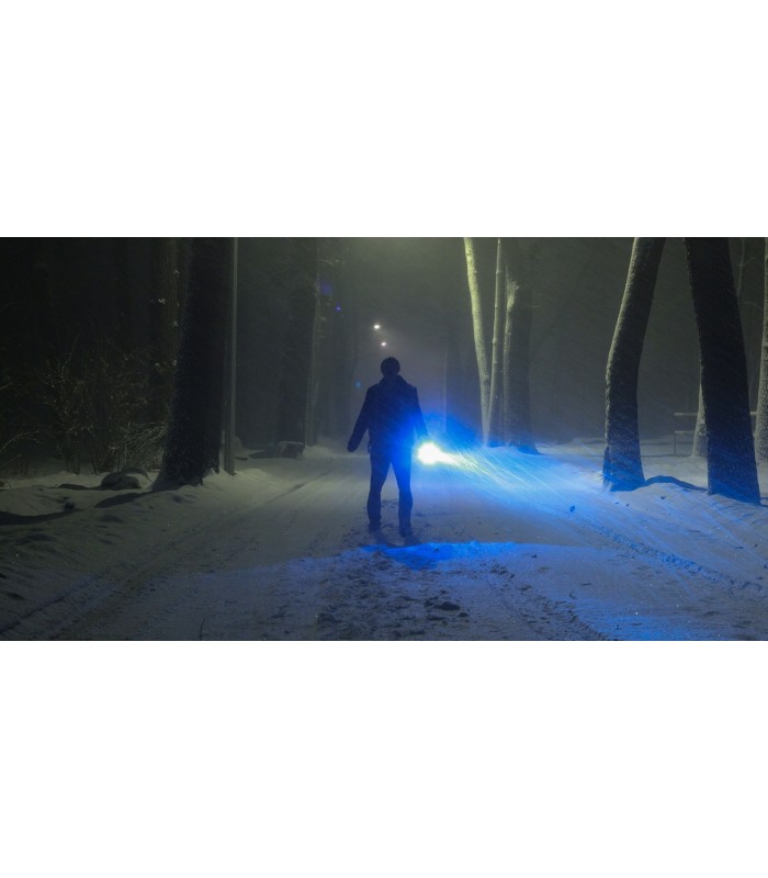 Mocna Latarka Taktyczna Zoom Aku 18650 + Ładowarka * LED Cree ZOOM