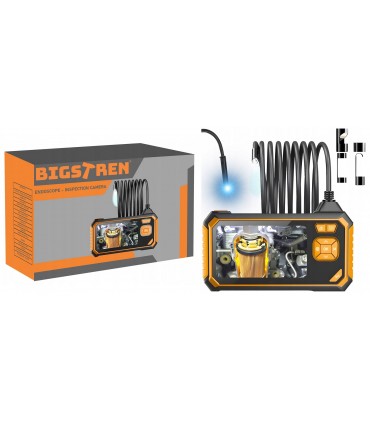 Endoskop kamera inspekcyjna 5m LCD 4.3 cala Full HD Wodoodporna