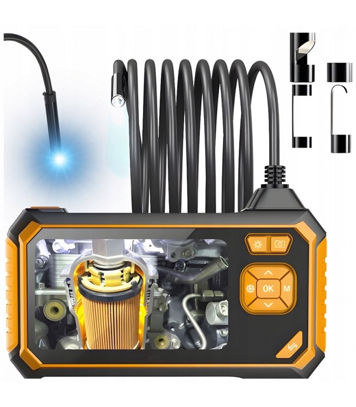 Endoskop kamera inspekcyjna 5m LCD 4.3 cala Full HD Wodoodporna