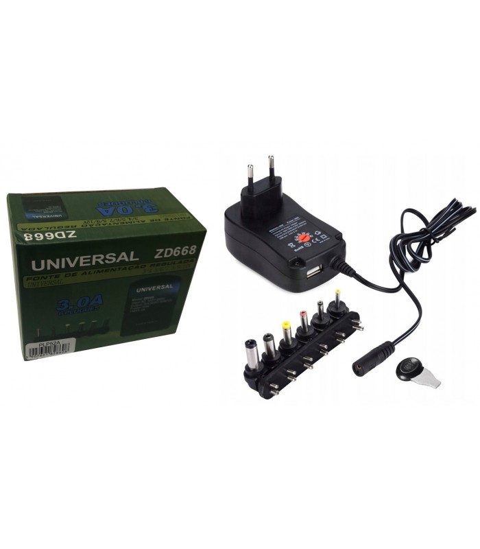 Zasilacz uniwersalny 30W 3V do 12V DC 1.2A