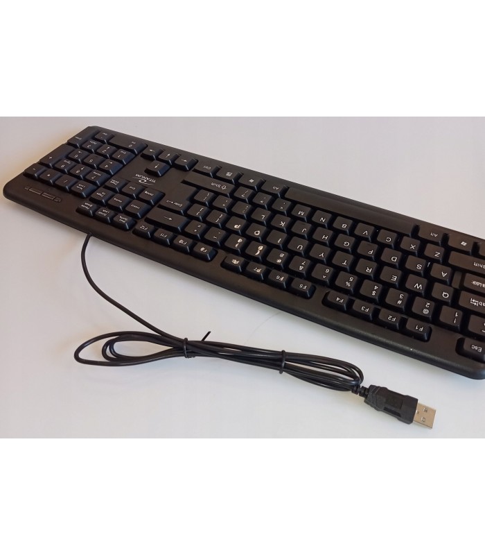 Klawiatura przewodowa USB Klasyczna TK101 Titanum