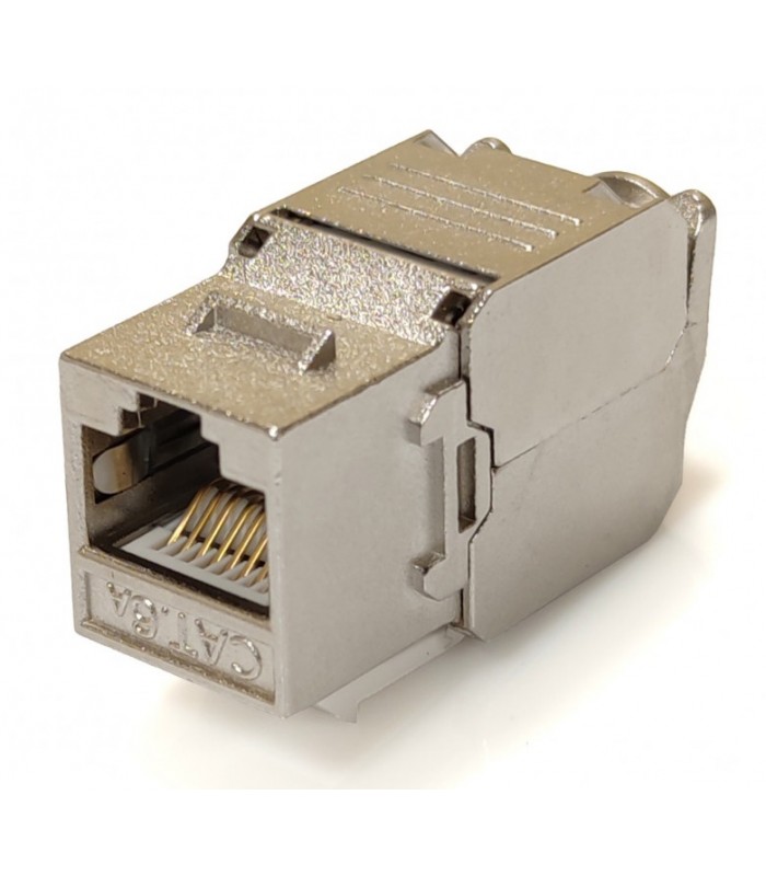 Gniazdo RJ45 STP Kat.6A Beznarzędziowe Keystone