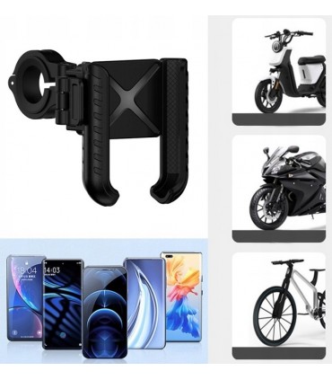 Uchwyt rowerowy do kierownicy na telefon smartfon Regulowany Skuter Rower