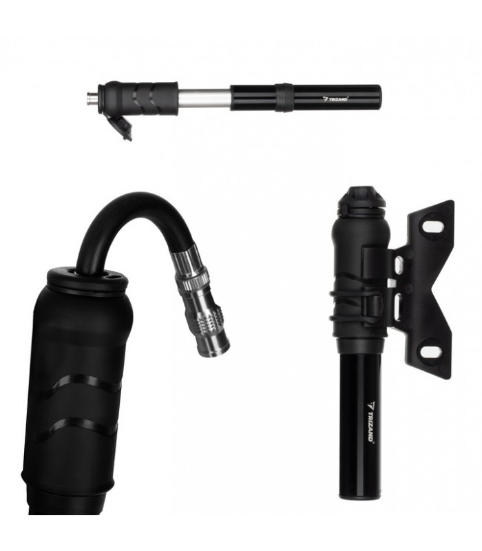 Mocna Pompka rowerowa 7 bar ręczna uniwersalna Presta Schrader  