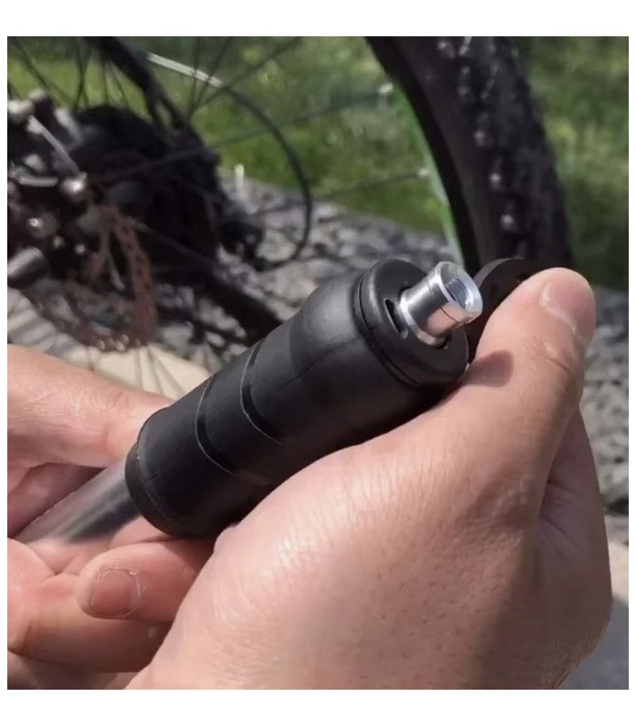 Mocna Pompka rowerowa 7 bar ręczna uniwersalna Presta Schrader  