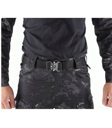 Pas taktyczny SURVIVAL Militarny Wojskowy + Klamra