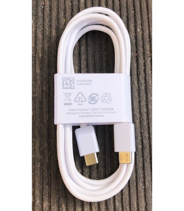 Oryg. Kabel Samsung 2X USB-C Typ C 3A 25W 45W 1.8m EP-DW767