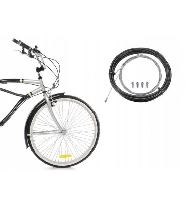 Duży zestaw Linek Pancerzy hamulce przerzutki rower Serwis rowerowy