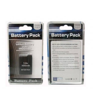 Bateria PSP 3600mAh do konsoli PSP FAT 100x-1004 * Pierwsza wersja PSP