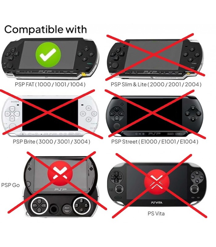 Bateria PSP 3600mAh do konsoli PSP FAT 100x-1004 * Pierwsza wersja PSP