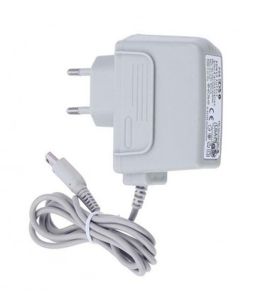 Ładowarka Sieciowa Zasilacz 3DS DSi 3DSXL srebrna * NEW 3DS XL / LL